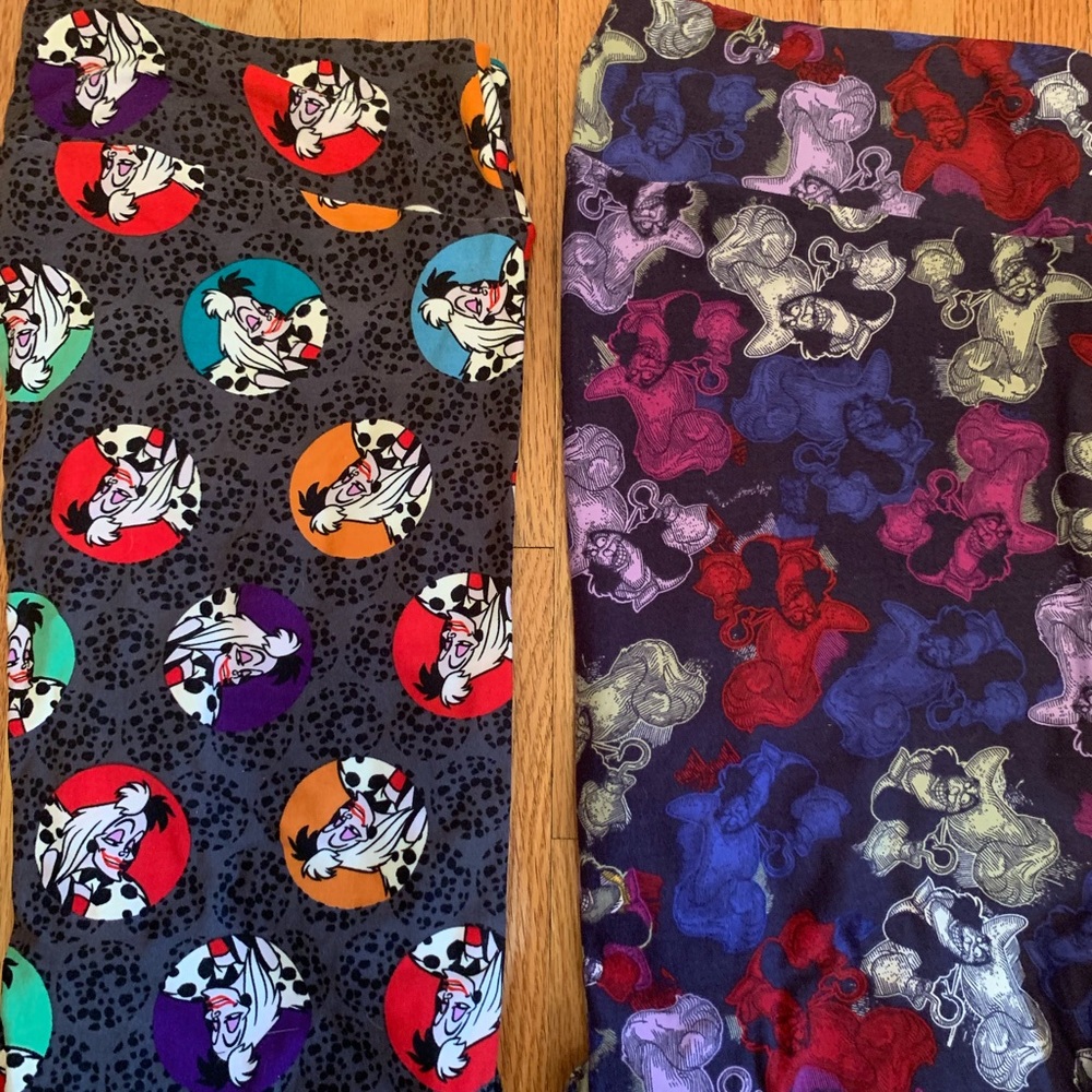 LuLaRoe Disney Leggings 2-pack TC2